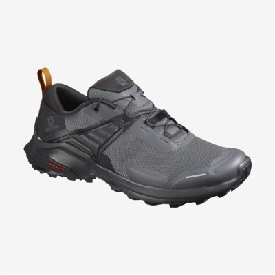 Men's Salomon X RAISE Hiking Shoes Black | US-EDPU285