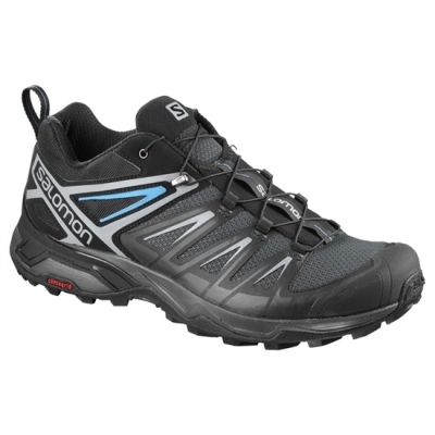 Men's Salomon X ULTRA 3 Hiking Shoes Silver / Black | US-YSPG069