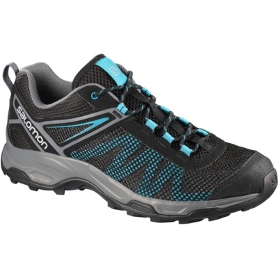 Men's Salomon X ULTRA MEHARI Running Shoes Black Blue | US-NHGZ580