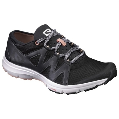 Women's Salomon CROSSAMPHIBIAN SWIFT W Water Shoes Black | US-PCSW235