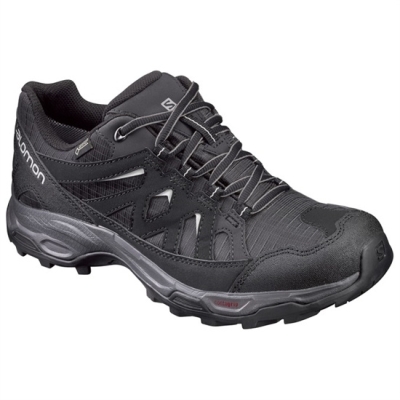 Women's Salomon EFFECT GTX W Hiking Shoes Black | US-KUZE849