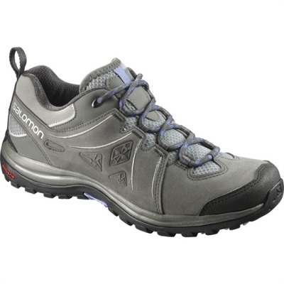 Women's Salomon ELLIPSE 2 LTR W Hiking Shoes Grey | US-WPJR543