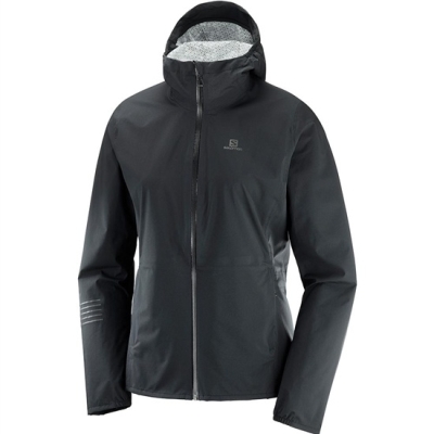 Women's Salomon LIGHTNING WP JKT W Jackets Black | US-SLXV594