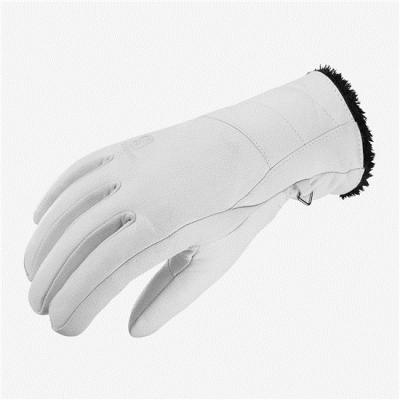 Women's Salomon NATIVE W Gloves White | US-VFYB906