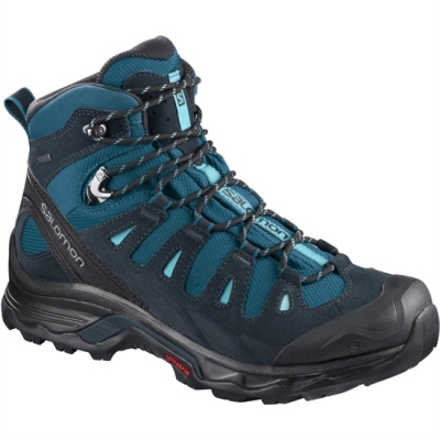 Women's Salomon QUEST PRIME GTX W Hiking Boots Deep Turquoise / Black | US-VMSI862