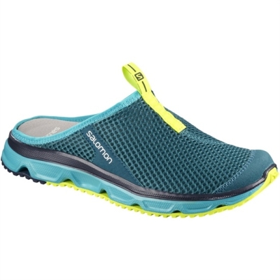 Women's Salomon RX SLIDE 3.0 W Slippers Blue | US-PUFA712