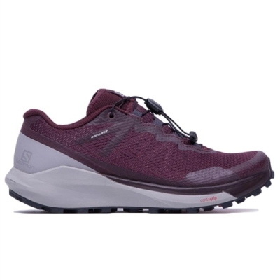 Women's Salomon SENSE RIDE 3 W Road Running Shoes Purple | US-EPAL384