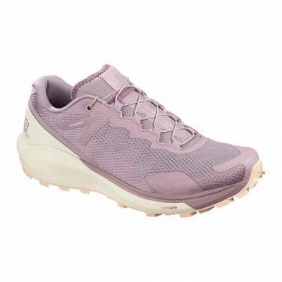 Women's Salomon SENSE RIDE 3 W Running Shoes Pink | US-HBIJ635