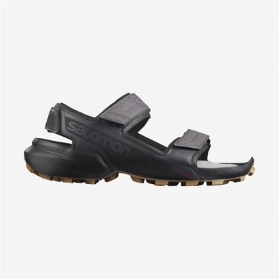 Women's Salomon SPEEDCROSS Sandals Black | US-TPEV257