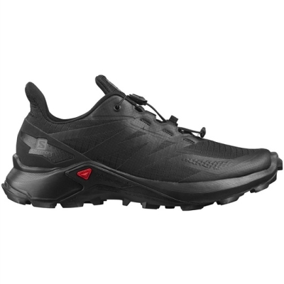 Women's Salomon SUPERCROSS BLAST W Trail Running Shoes Black | US-DRNY462