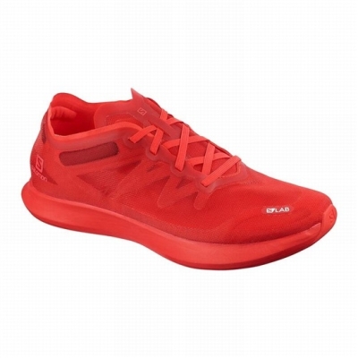 Women's Salomon S/LAB PHANTASM Road Running Shoes Red | US-TPAK658