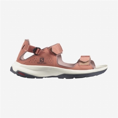 Women's Salomon TECH FEEL Sandals Apricot | US-QXGF352