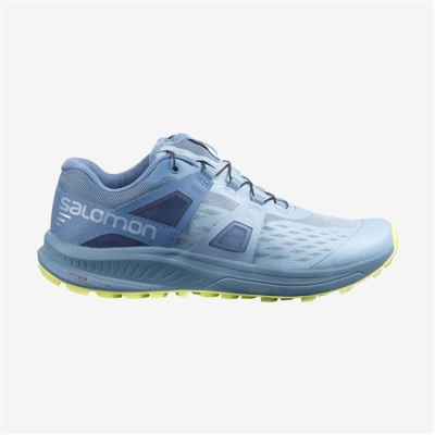 Women's Salomon ULTRA PRO Trail Running Shoes Blue | US-CLKV807