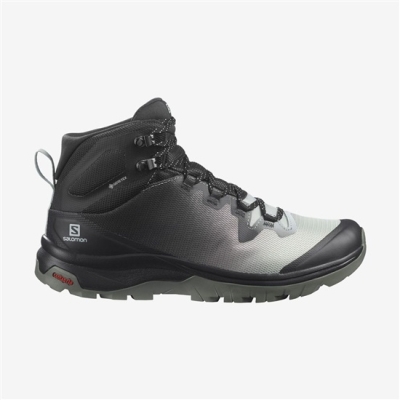 Women's Salomon VAYA MID GORE-TEX Hiking Shoes Grey | US-DGHA294