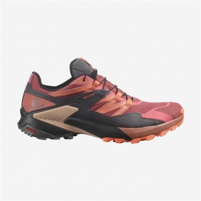 Women's Salomon WINGS SKY GORE-TEX Trail Running Shoes Red / Black | US-JPOF249