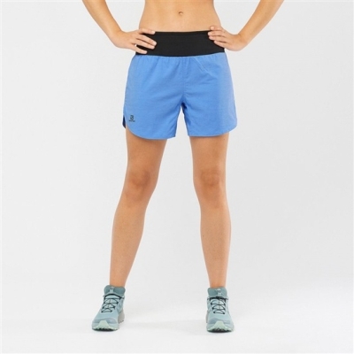 Women's Salomon XA 2IN1 Shorts Blue | US-FBCG724