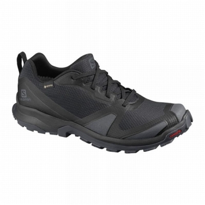 Women's Salomon XA COLLIDER GTX W Trail Running Shoes Black | US-NKDZ895