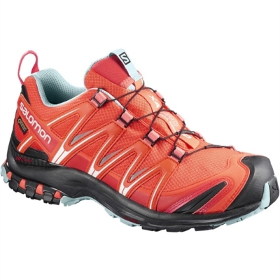 Women's Salomon XA PRO 3D GTX W Trail Running Shoes Orange | US-CAYJ247