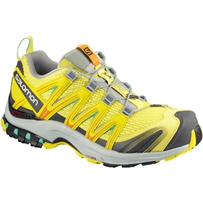 Women's Salomon XA PRO 3D W Trail Running Shoes Yellow | US-EJBS130