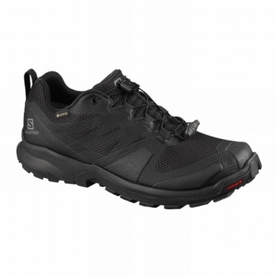 Women's Salomon XA ROGG GTX W Trail Running Shoes Black | US-JKGT547