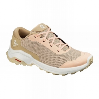 Women's Salomon X REVEAL Hiking Shoes Apricot / Brown | US-FSYW602