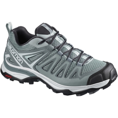 Women's Salomon X ULTRA 3 PRIME W Hiking Shoes Light Turquoise / Black | US-GPKJ790